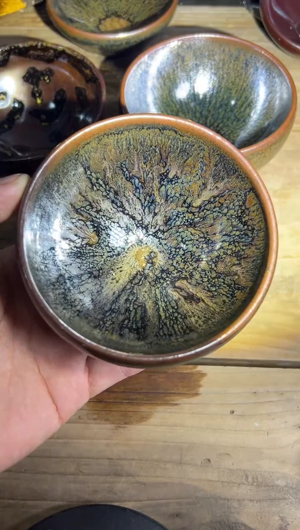 茶盏老木头精选柴烧371