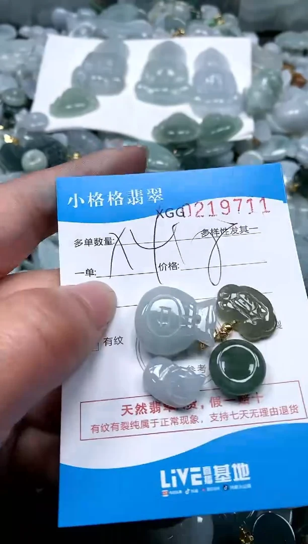 【闪购商品】翡翠颈饰未镶嵌闪购商品0219711