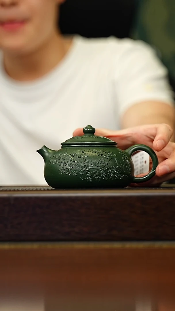 茶壶紫砂宜兴原矿 手工 紫砂壶容量220CC