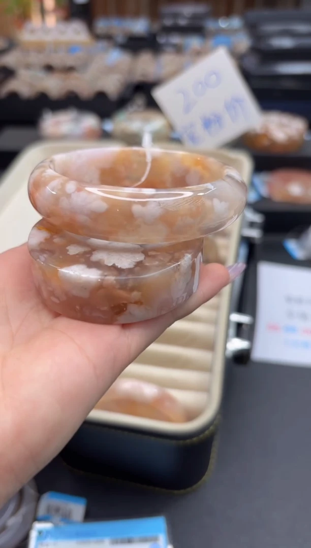 合金手串石英质玉C545(57圈赠送镯心)