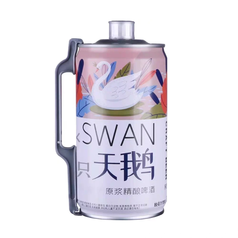 六只天鹅原浆精酿啤酒1L