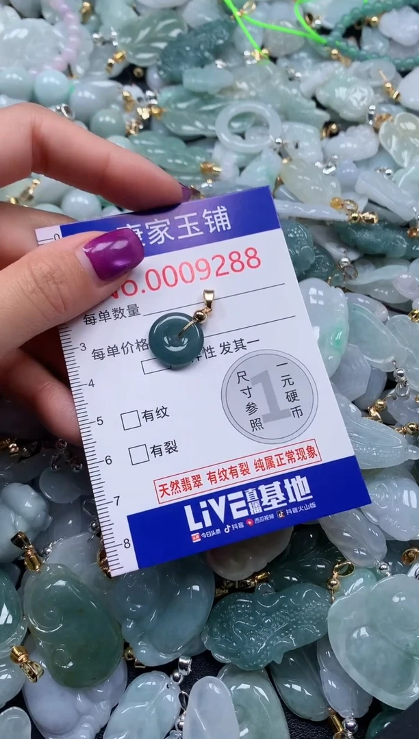 颈饰未镶嵌翡翠9288