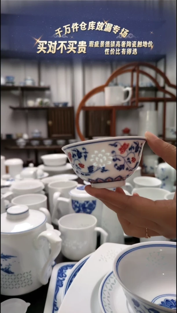 【闪购商品】瓷一级正品礼盒包装主人杯