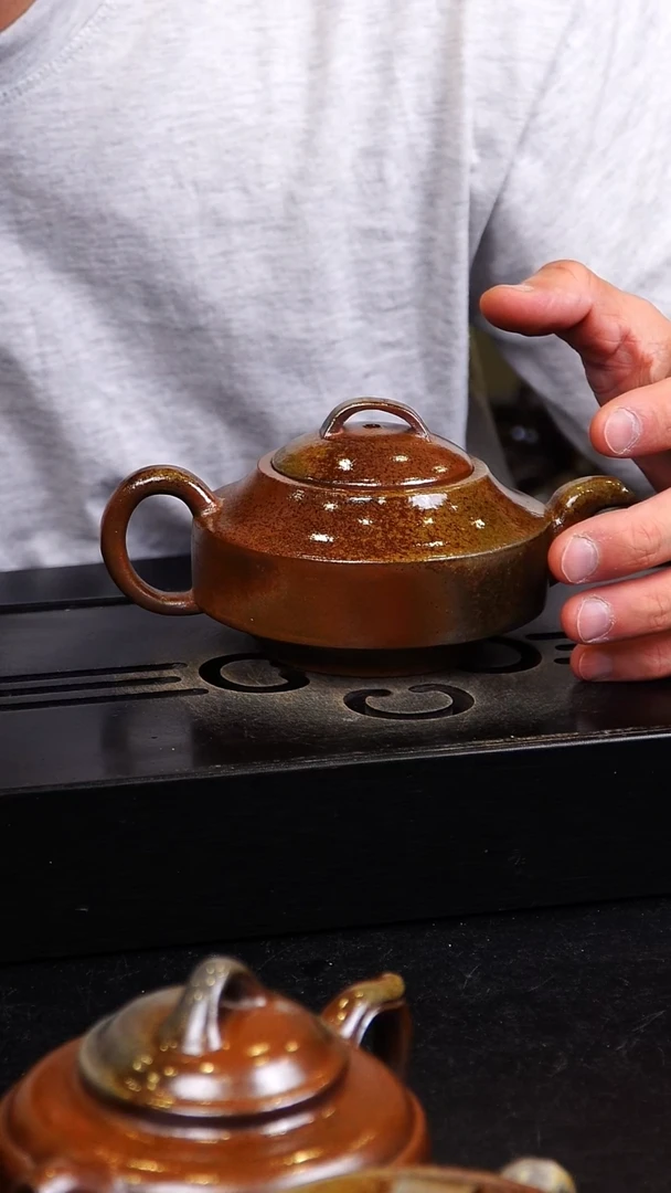 茶壶紫砂宜兴紫砂柴烧