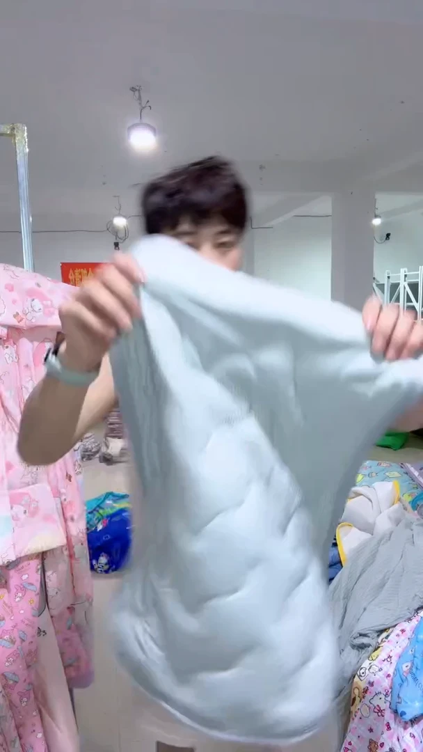 灰色条纹 超冷感枕垫 43*63 一对