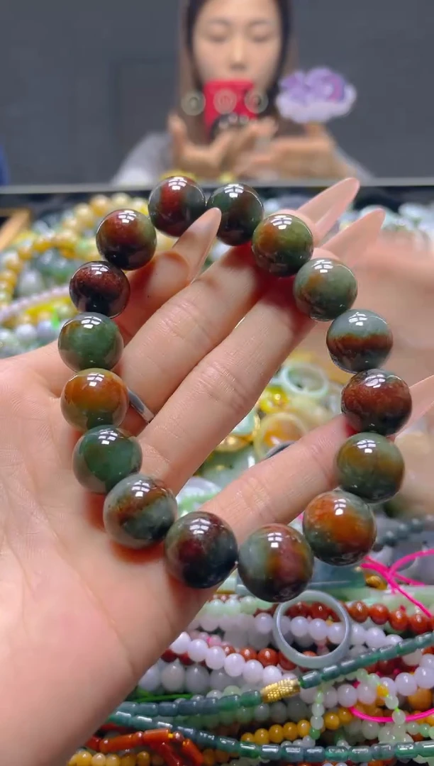 颈饰未镶嵌翡翠13MM