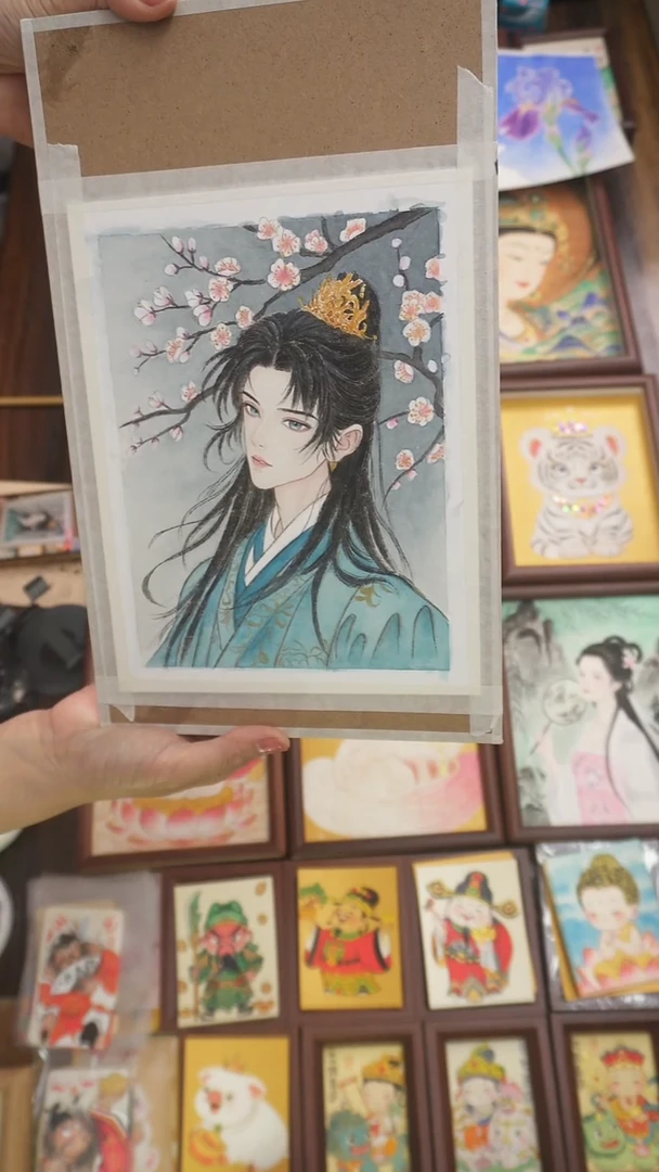 国画迷你花鸟套装111111111