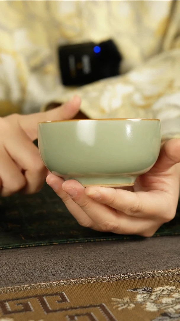 善窑厂汝窑粉青杯