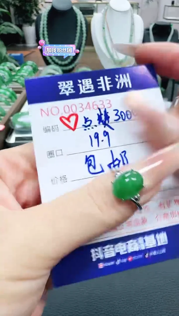 未镶嵌1石英质玉（非洲翠）古*斋/4633