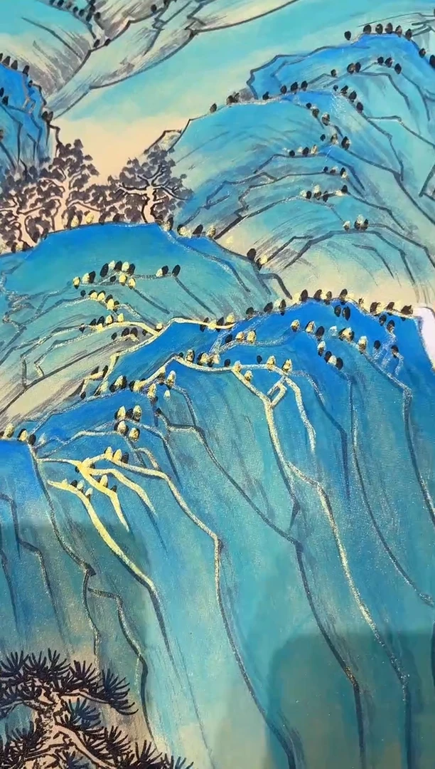 【闪购商品】国画周建真老师绘画作品21-57