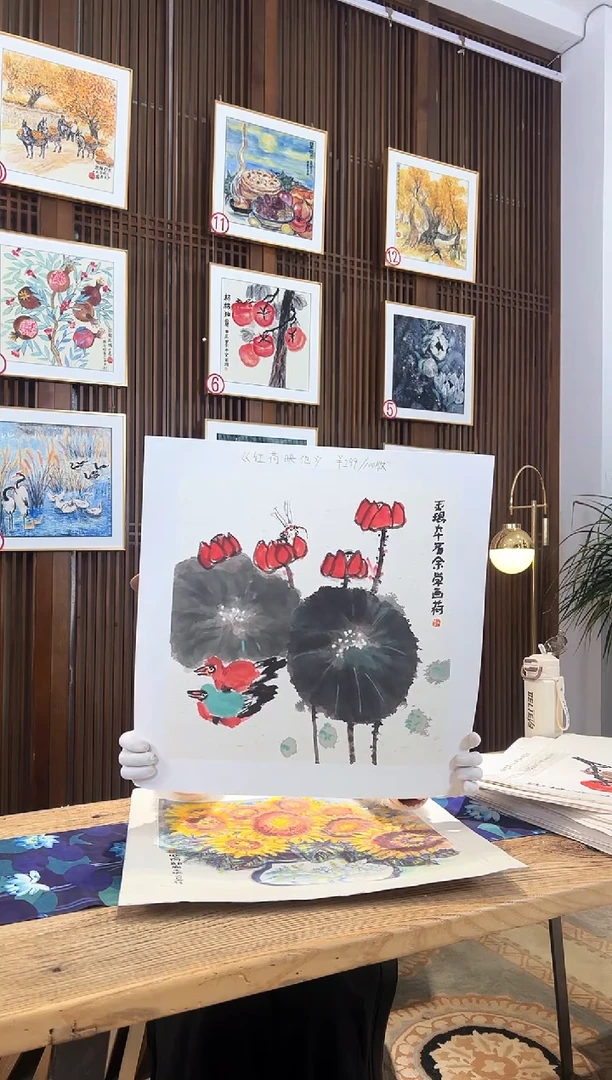 版画版画耿玉琨名章限量版画S