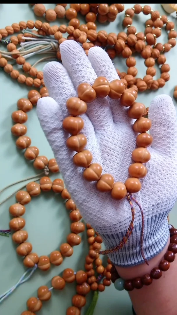 手串猴头核桃猴头16+屁桃 -放漏的-微返油