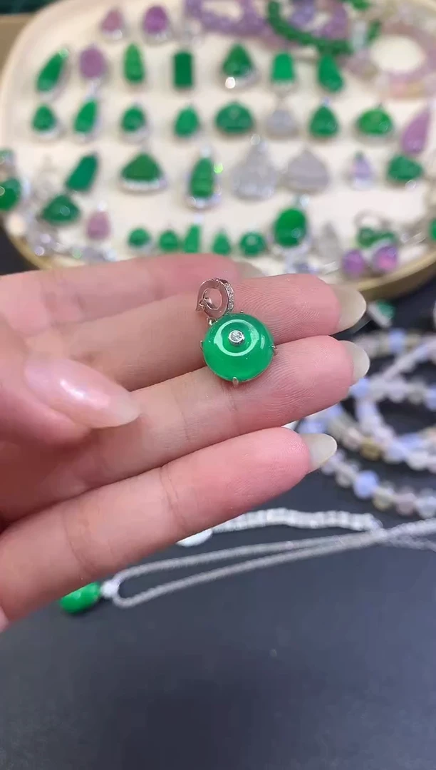 银S925镶嵌吊坠(不含链)玛瑙/玉髓D1|多样性发其一99