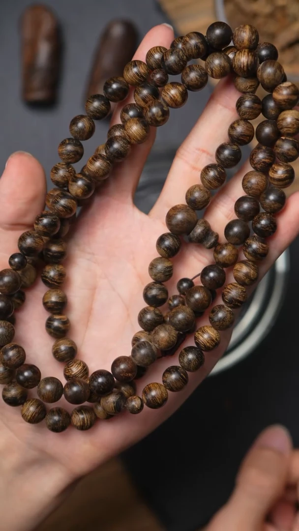沉香手串正区达拉干沉水1.0/70.6g