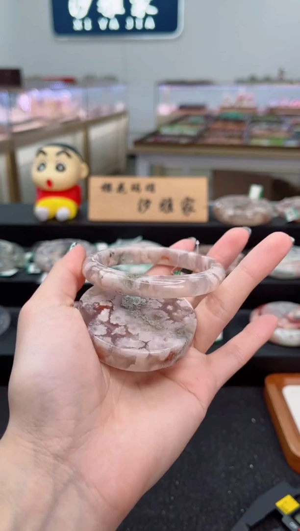 石英质玉手镯未镶嵌57圈口（赠品镯心）606159