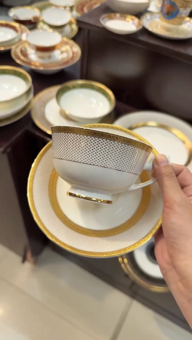 瓷片200毫升杯碟 2套