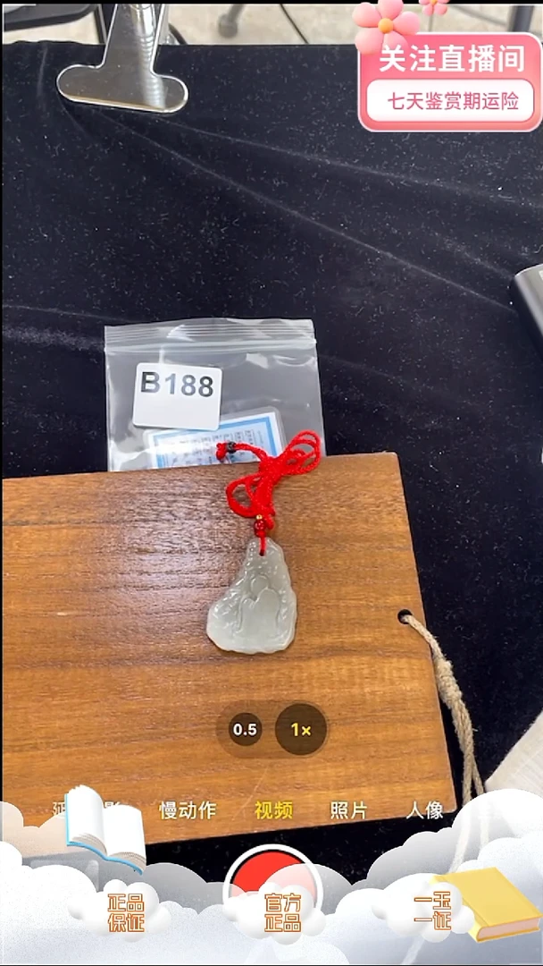 吊坠(赠链)未镶嵌和田玉b188