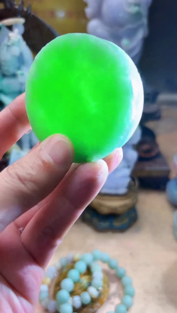 未镶嵌挂件翡翠A货张优8857