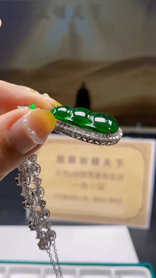 翡翠未镶嵌颈饰********185