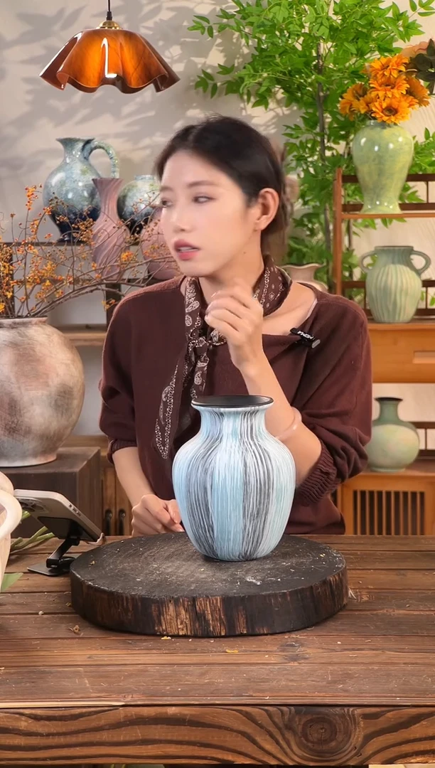 莫兰迪-胖肚瓶中号