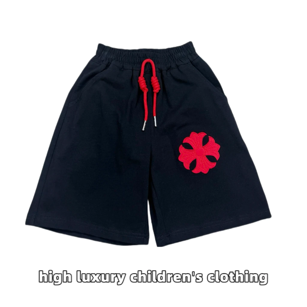 DA-MAI KIDS经典太阳花宽松短裤男女儿童休闲夏季时尚五分裤