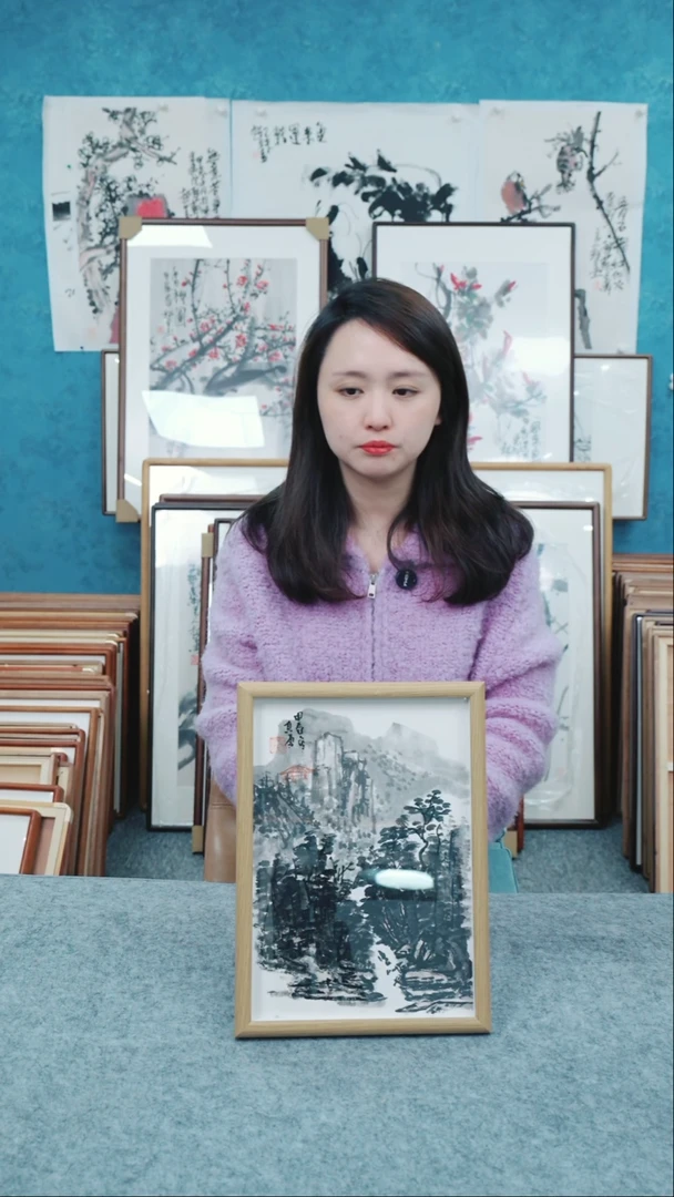 【闪购商品】国画10寸本土老师木质摆台