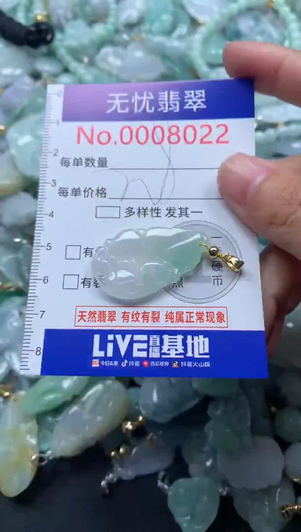 颈饰未镶嵌翡翠8022