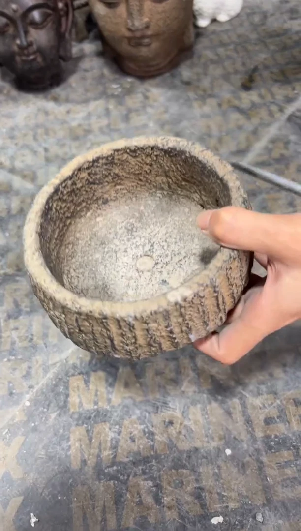陶土【火山泥】小石钵