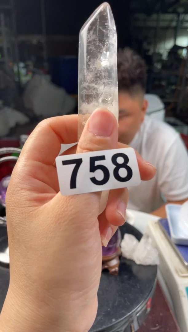 未镶嵌水晶大型摆件（非配饰）白水晶柱子多样性发其一758