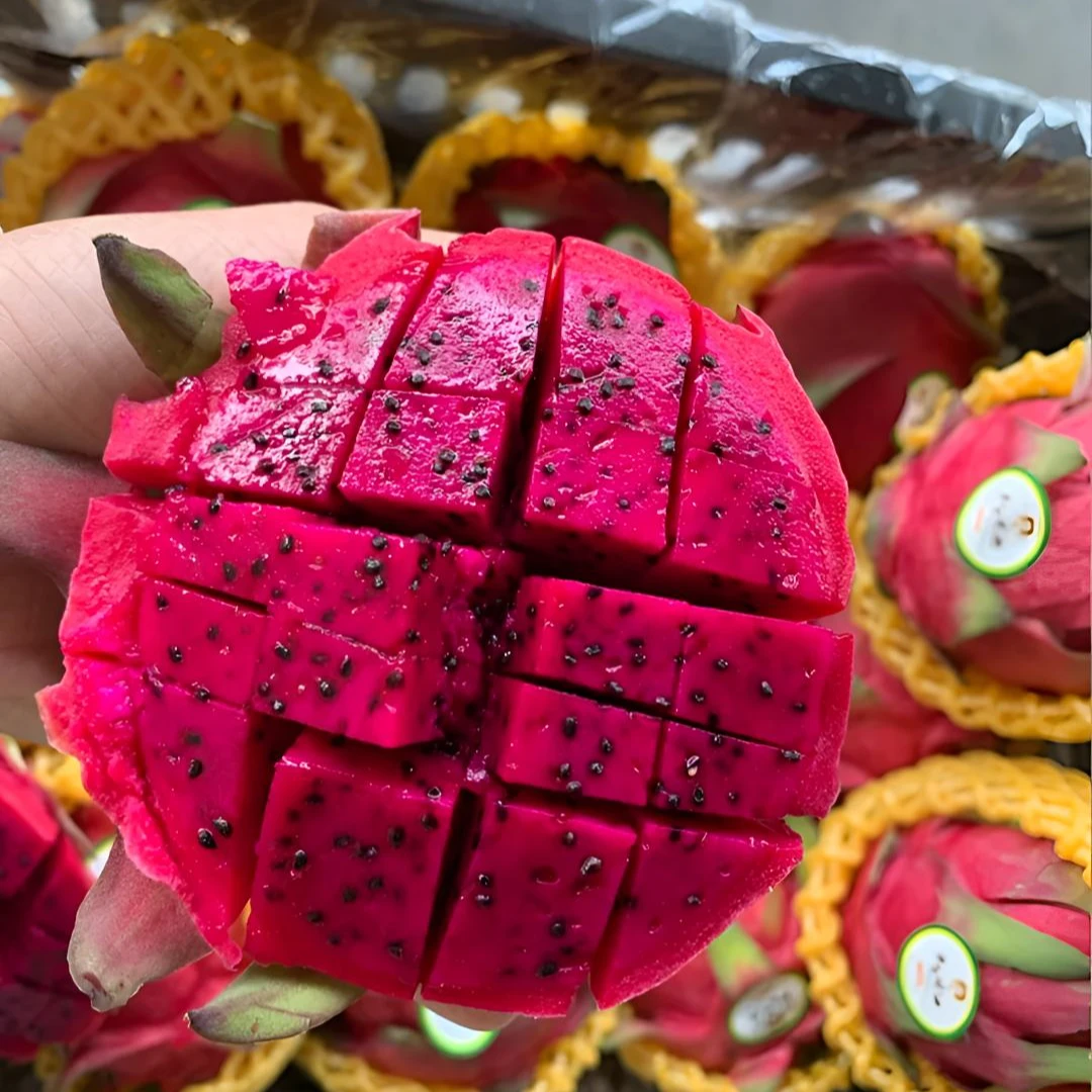 【皮薄肉厚】金都一号火龙果整箱净重4.5kg 新疆包邮