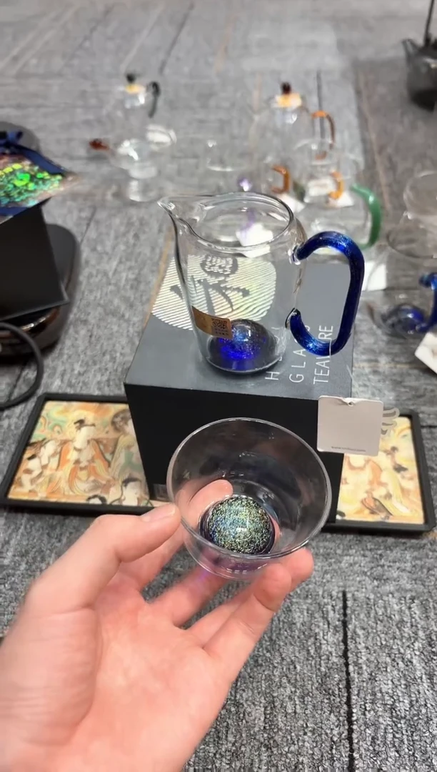 禾器斑斓沁然茶海+无包装禾器斑斓清杯样品默认微瑕