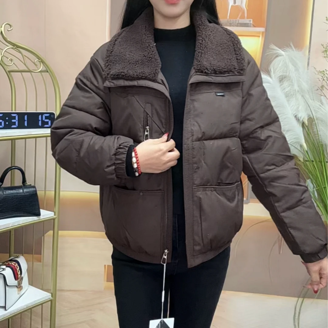 2025秋冬新款洋气减龄时尚气质妈妈装棉衣女