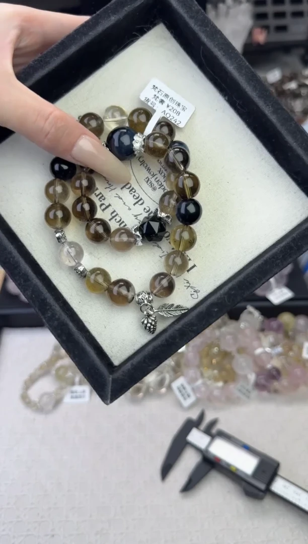 水晶手链未镶嵌天然水晶 多样性发货