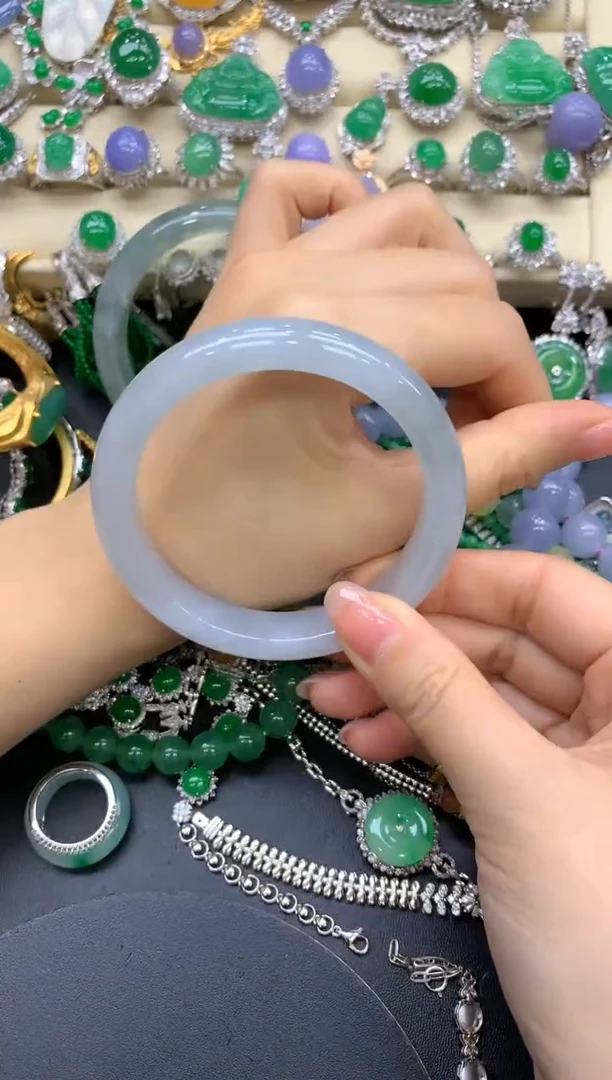 【闪购商品】翡翠手镯未镶嵌348-中国好珍宝