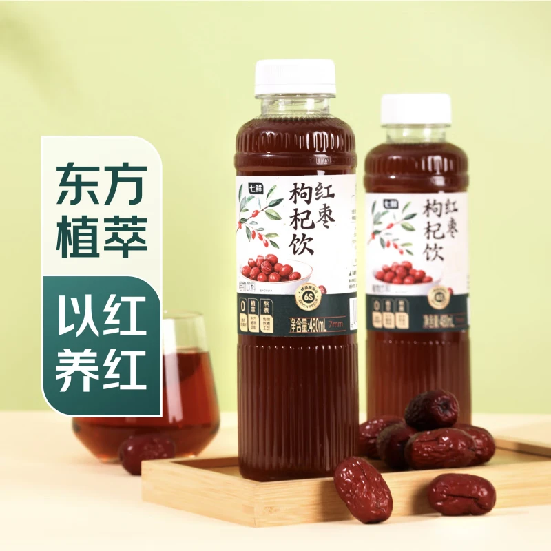 七鲜 红枣枸杞饮480ml