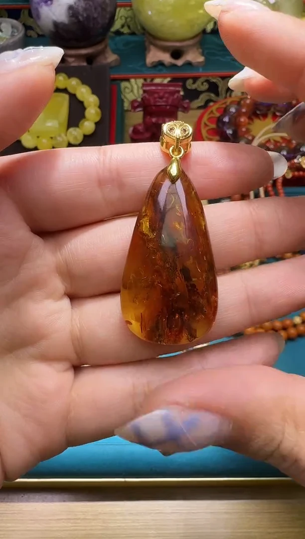 琥珀项链未镶嵌用****1多样性发一件 756