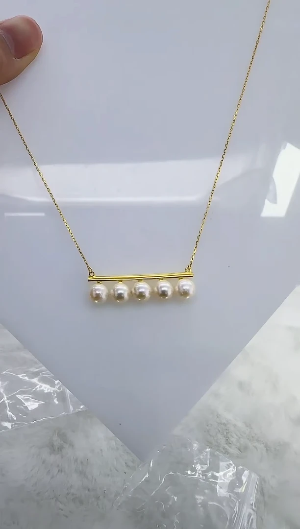 银S925镶嵌海水珍珠DA珍珠吊坠7-8 y250