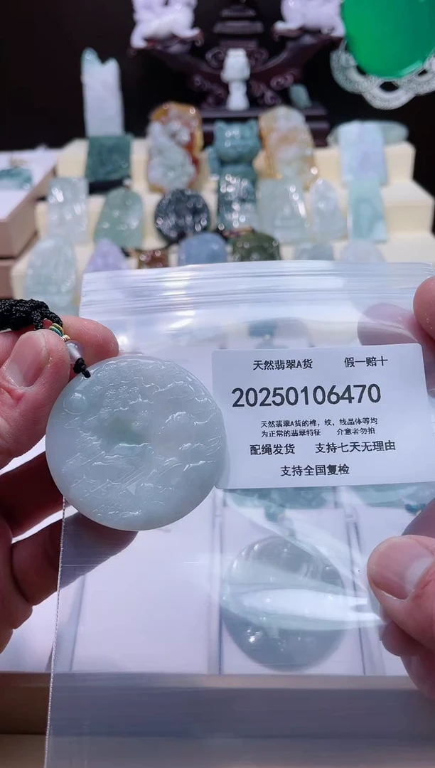 【闪购商品】翡翠颈饰未镶嵌闪购商品8号店200250010021