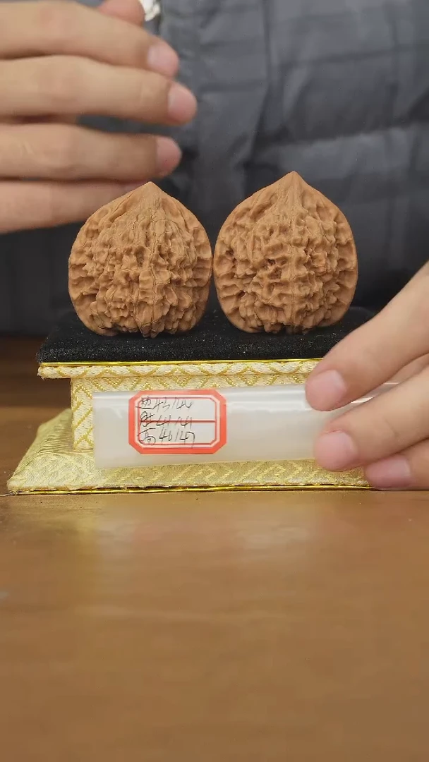 把件文玩核桃官帽