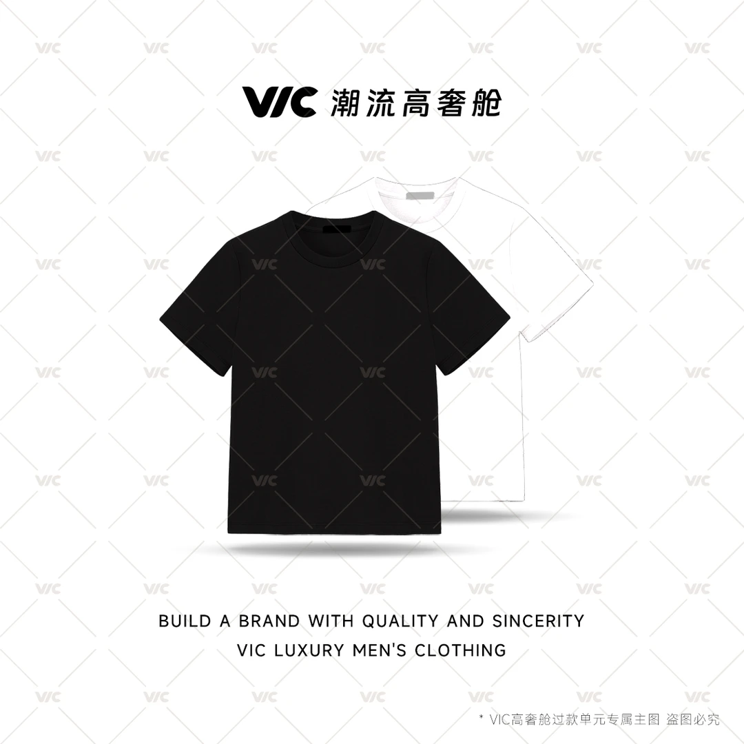 【世裳VIC】新款高奢四叶草小蜜蜂短袖轻奢