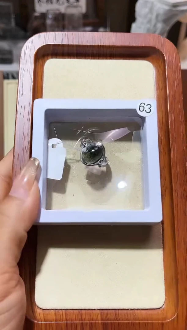 【闪购商品】水晶戒指银S925镶嵌定制