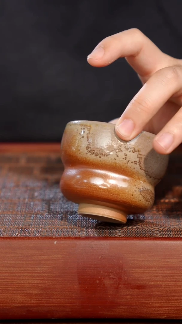 陶瓷奢瓷/瑞寅柴烧茶器（杯子）656