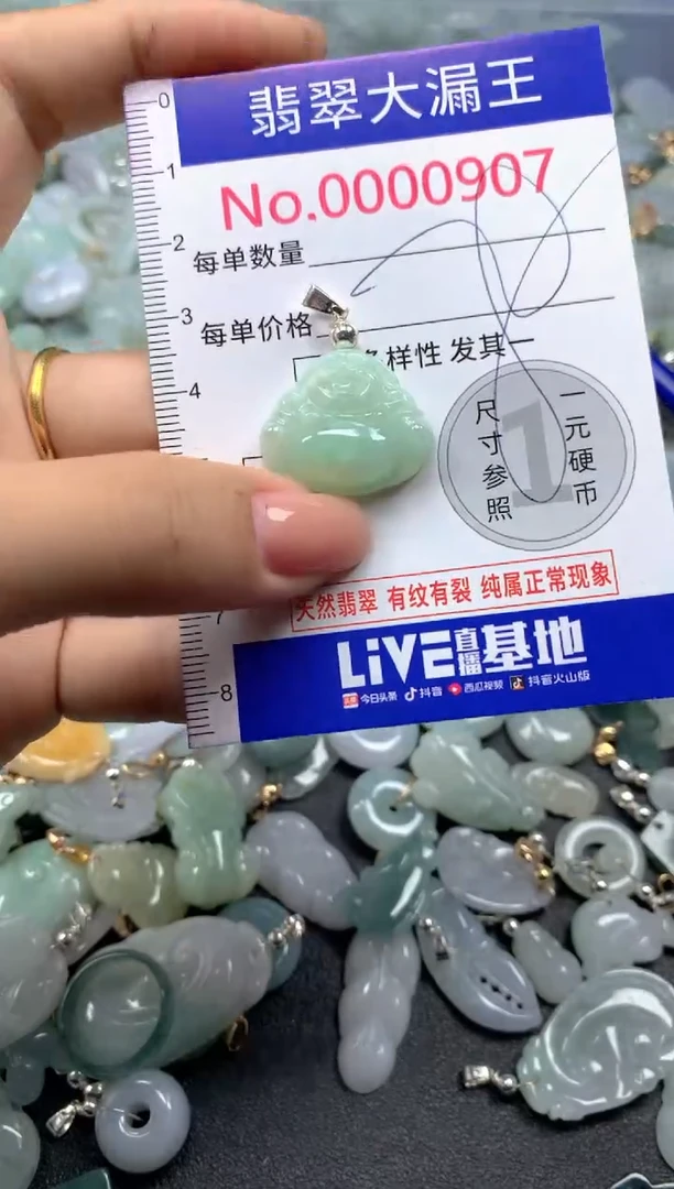 颈饰未镶嵌翡翠907