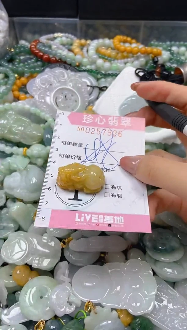 翡翠未镶嵌颈饰闪购0257926多样性发其一