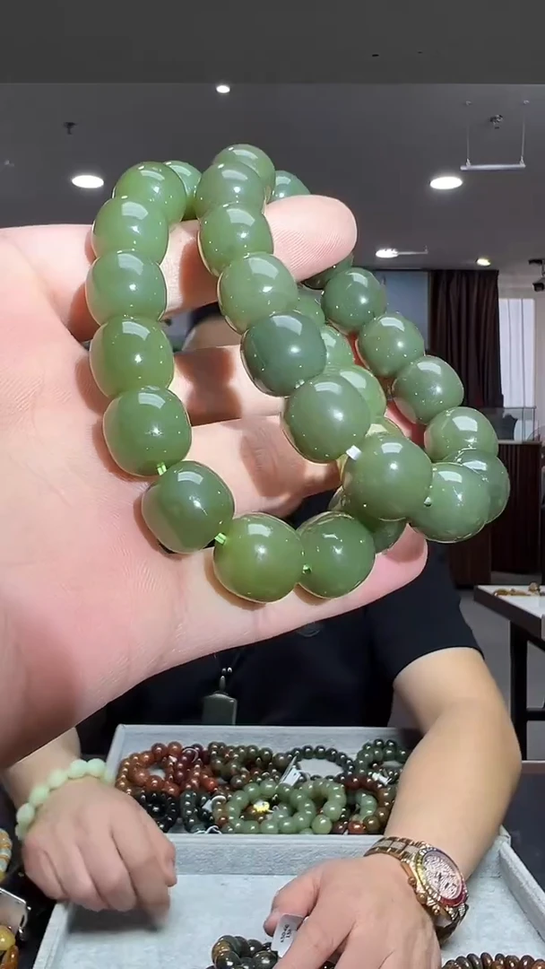 未镶嵌手链和田玉老型14 -多样性发货其中发一