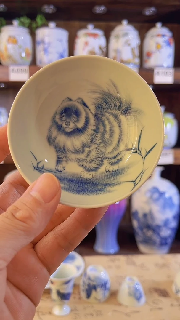 迎君陶瓷纯手工手绘