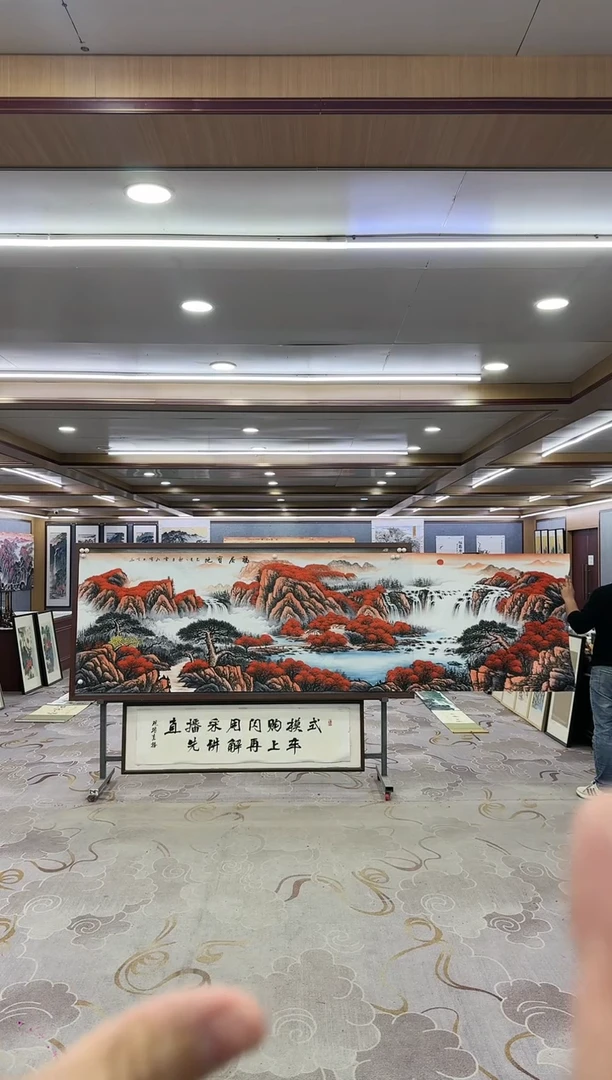 绘画一-刘雪红-小丈二-山水国画