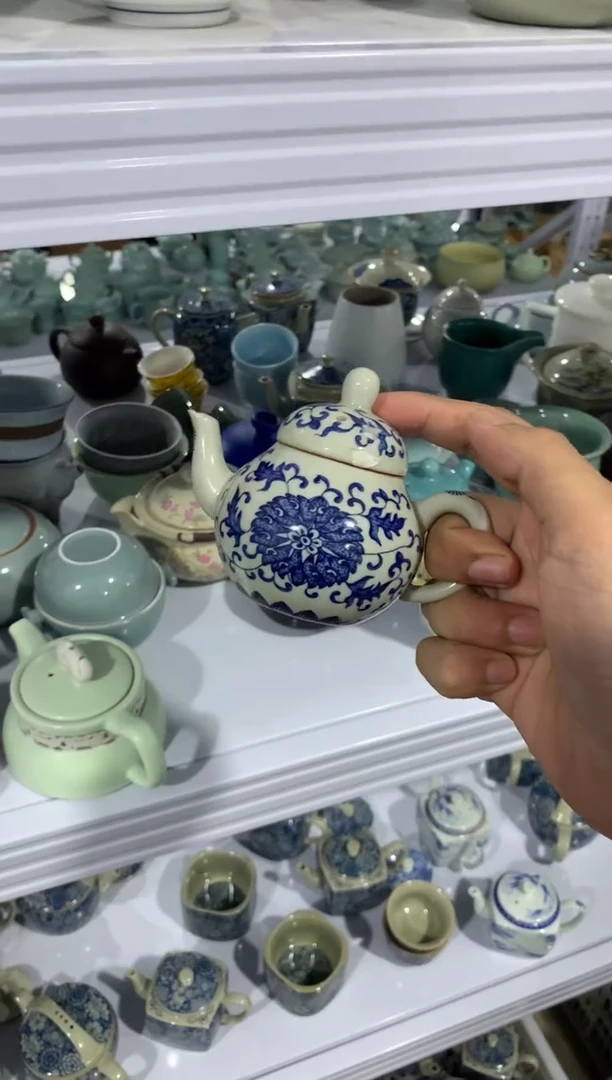 【清！一件不留】汝窑、茶壶盖碗茶杯主人杯微矿点