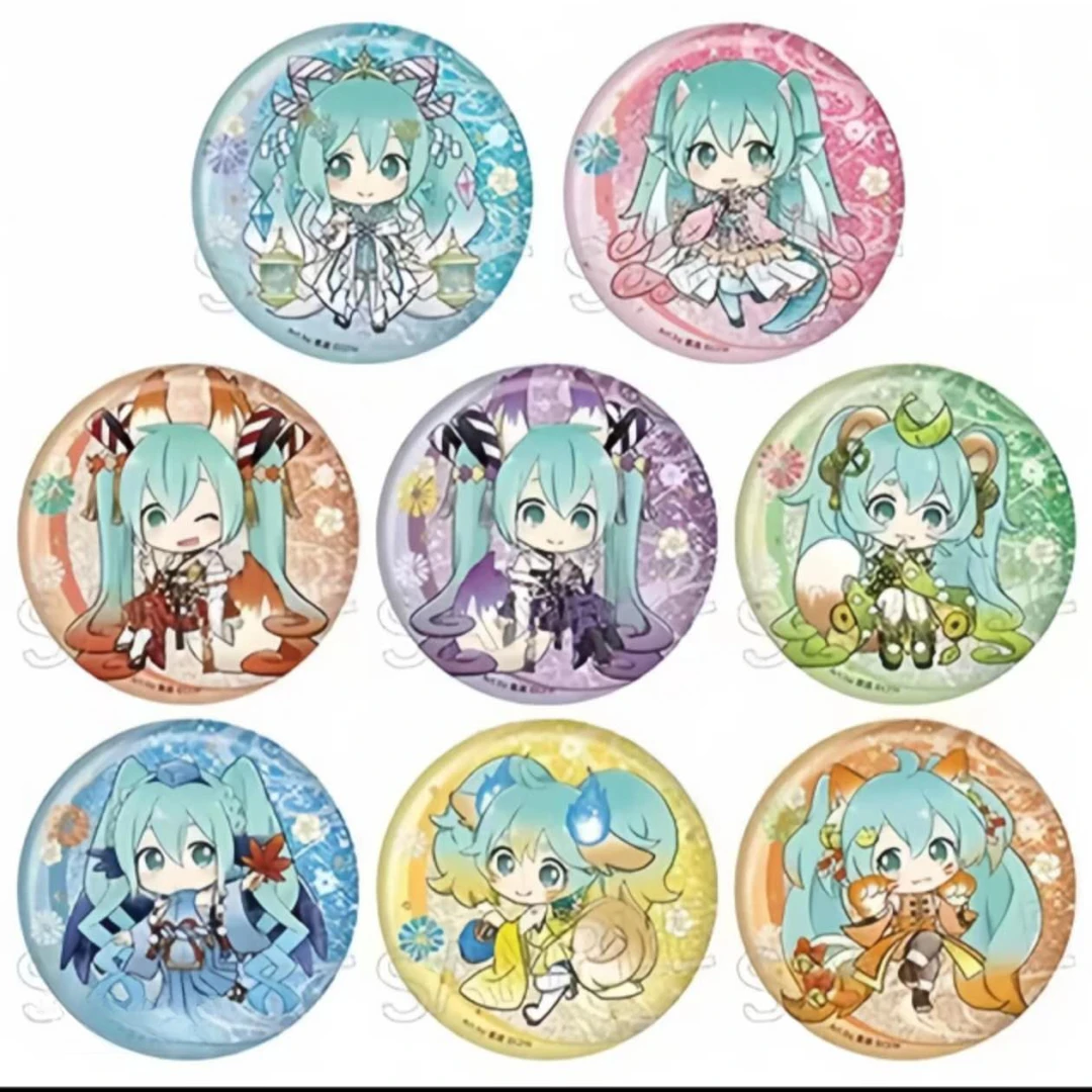 【初音未来】初音未来 百鬼夜行 Q版吧唧 全8种 盲盒代拆