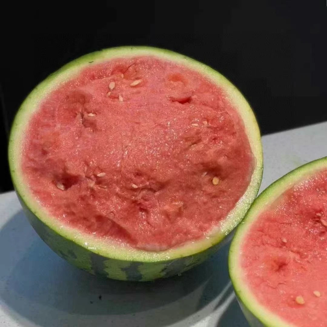 【一包糖麒麟西瓜2粒装礼盒】带箱约12斤